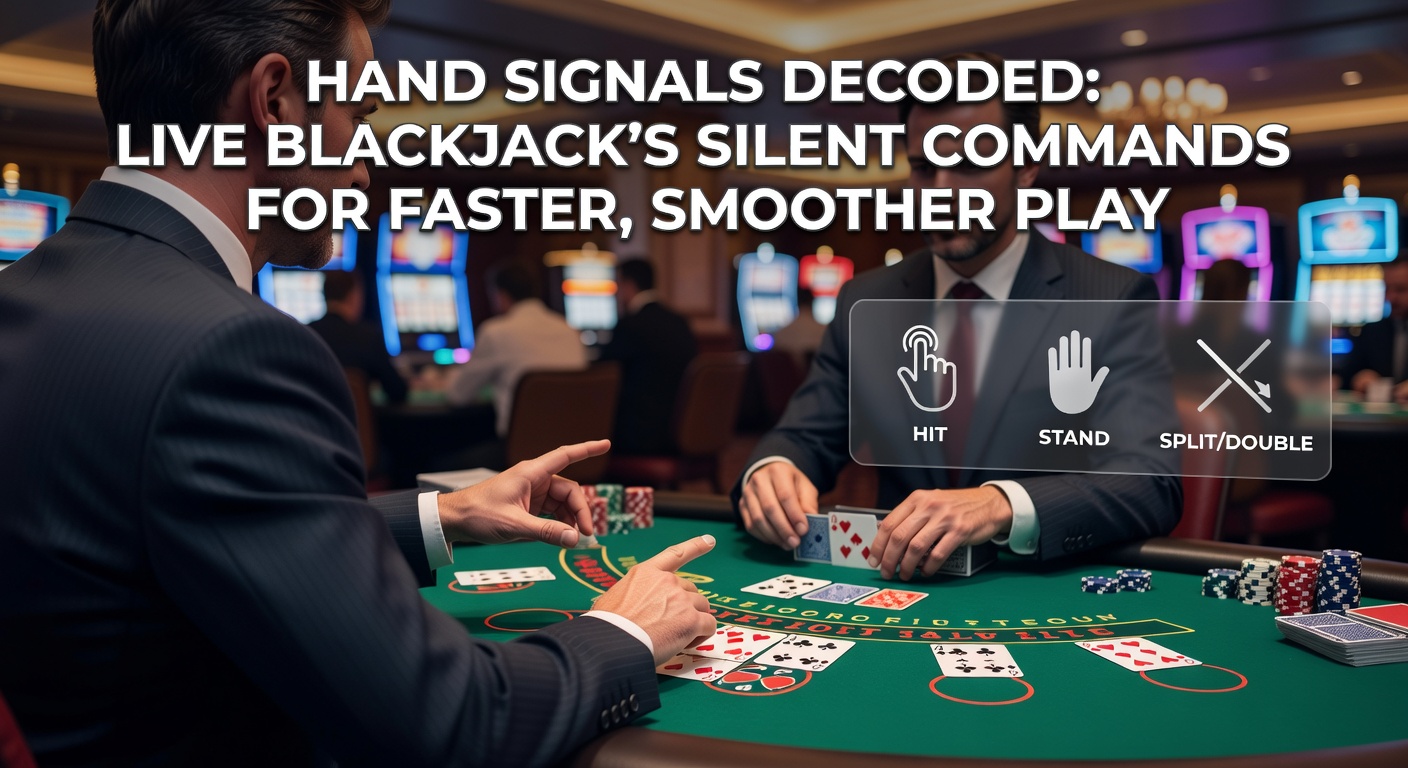 Dealer demonstreert bust-gebaar met hand over kaarten; spelers letten op voor volgende ronde